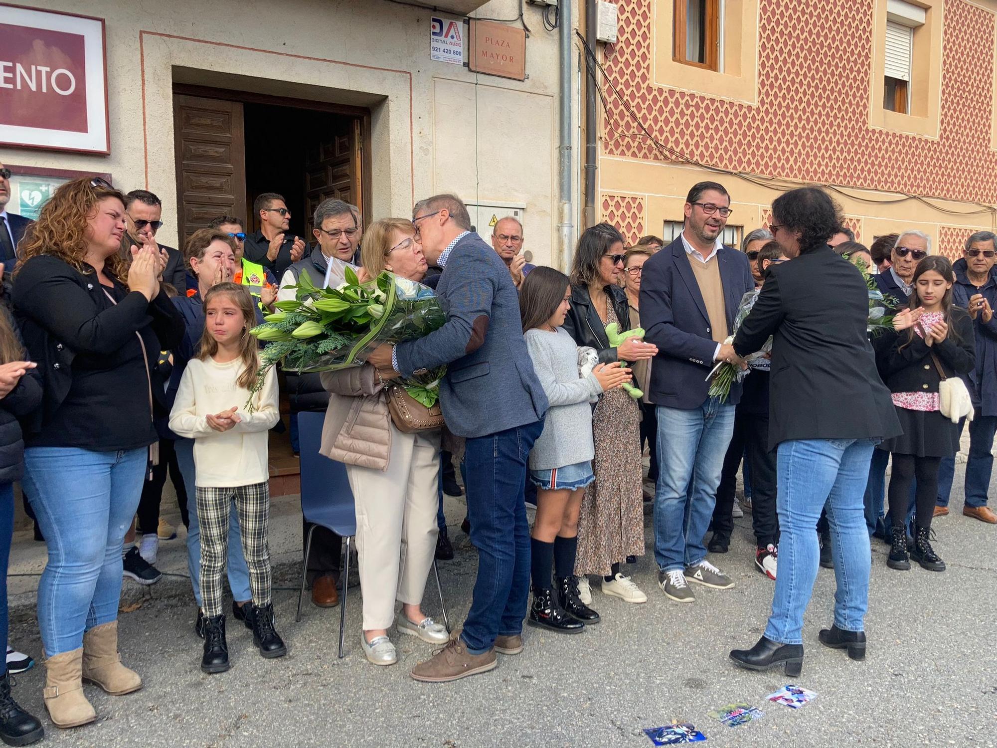 En imágenes: Funeral el Torrecaballeros, Segovia, por la niña asesinada en Gijón