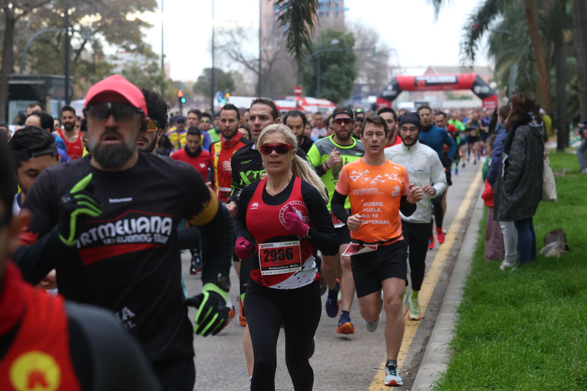 Carrera Never Stop Running del  Circuito Carreras de Valencia