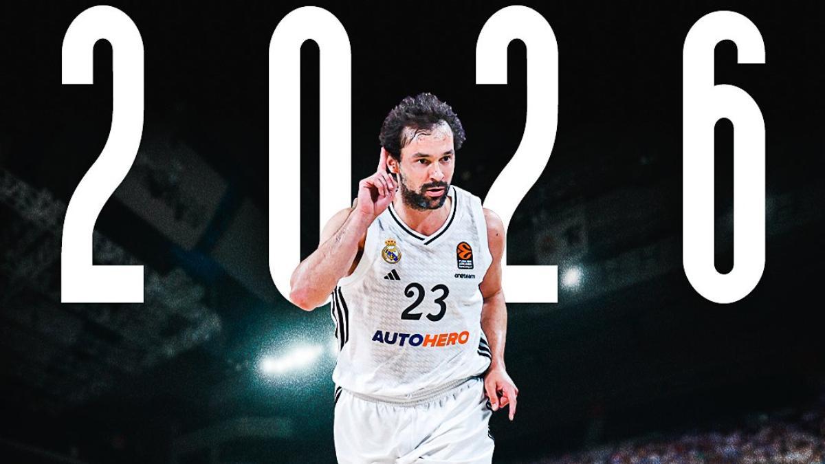 Sergio Llull renueva con el Madrid
