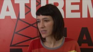 L’alcaldessa de Santa Coloma, Núria Parlon, explica que vol reunir-se amb Rajoy per demanar-li que paralitzi la MAT.