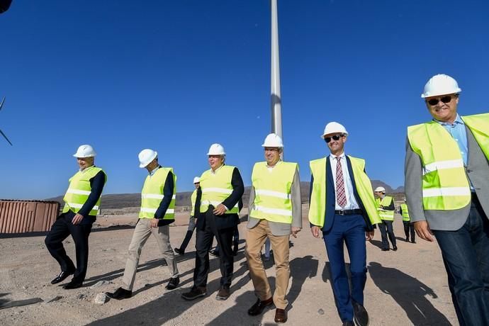 INAGURACION DEL MAYOR PARQUE EOLICO DE CANARIAS