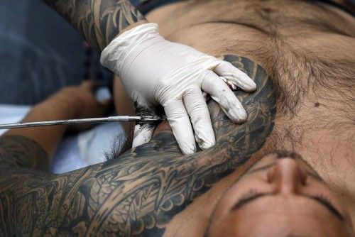 Londres acoge la novena edición de su Convención del Tatuaje, en la que se han podido ver las últimas creaciones de los diseñadores y su trabajo sobre el cuerpo de los modelos.