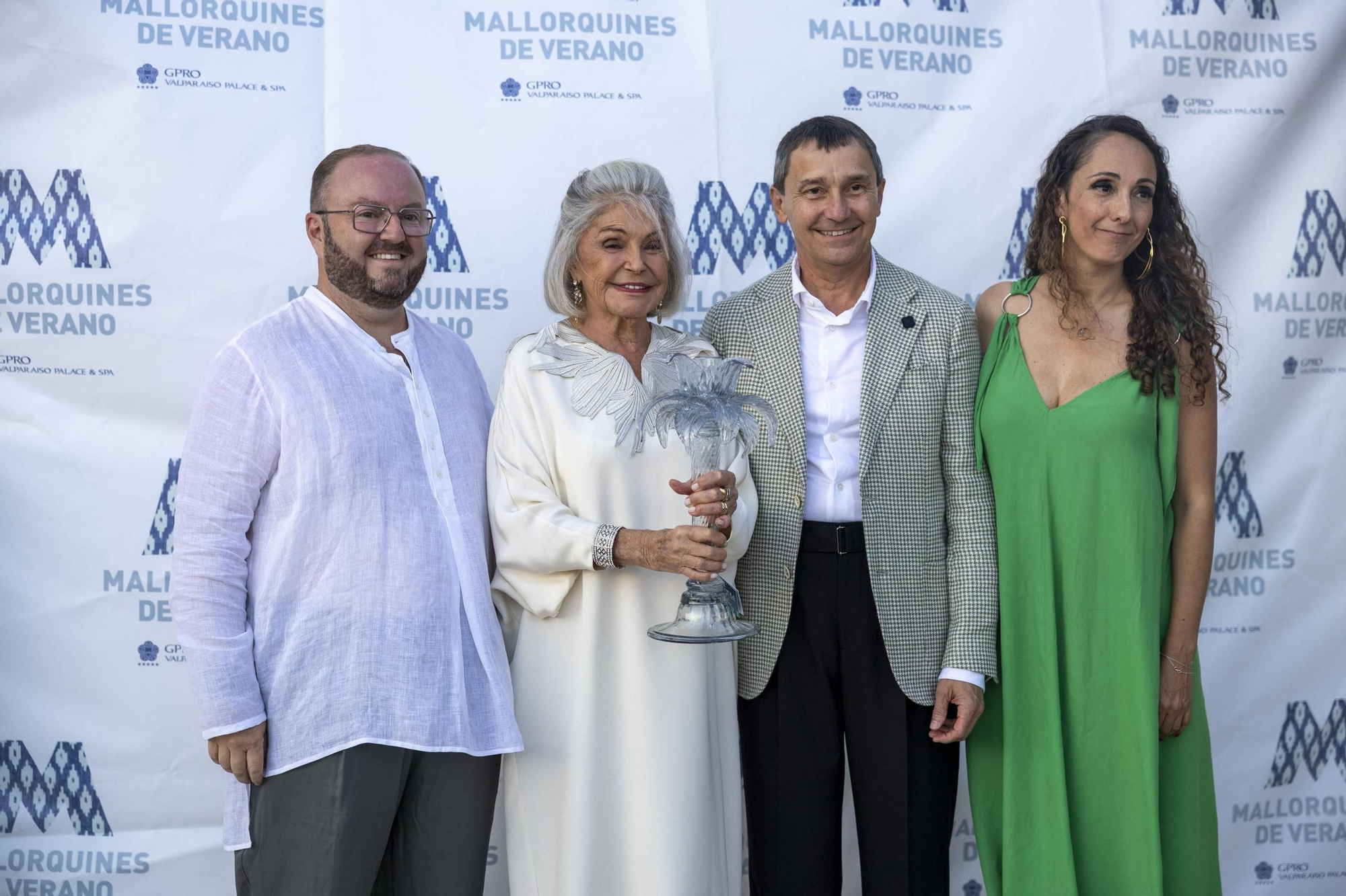 La inauguración de la exposición de Joan Miró en el Casal Solleric