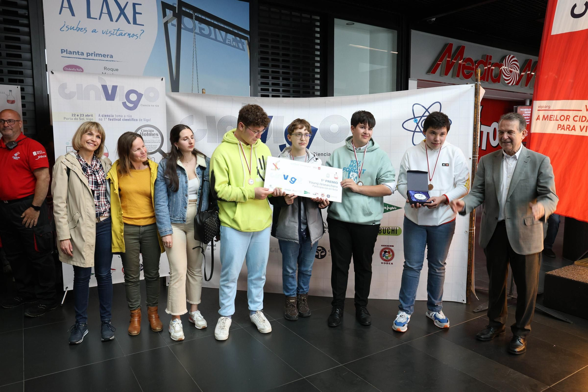 El festival CinVigo clausura su primera edición con éxito de público y aplaude el nivel de los alumnos
