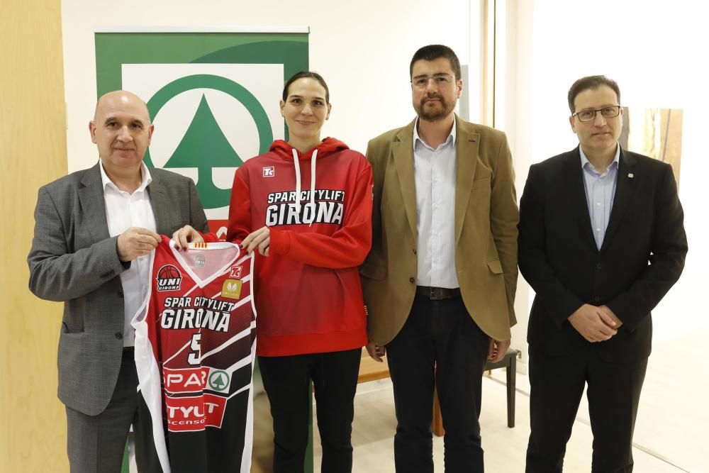 Sonja Vasic, presentada com a nova jugadora de l'Spar Citylift Girona