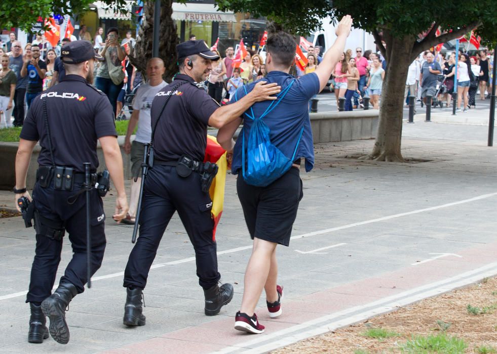 Manifestación contra la apertura del comercio los domingos