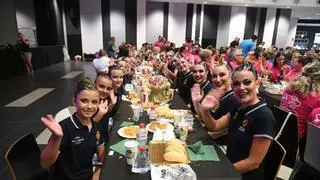 Castelló honra a su patrón Sant Cristòfol con la tradicional misa, la bendición de vehículos y la cena de 'pa i porta'