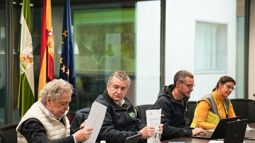 La Junta de Andalucía desciende a fase de emergencia situación operativa 1 el Plan de Inundaciones