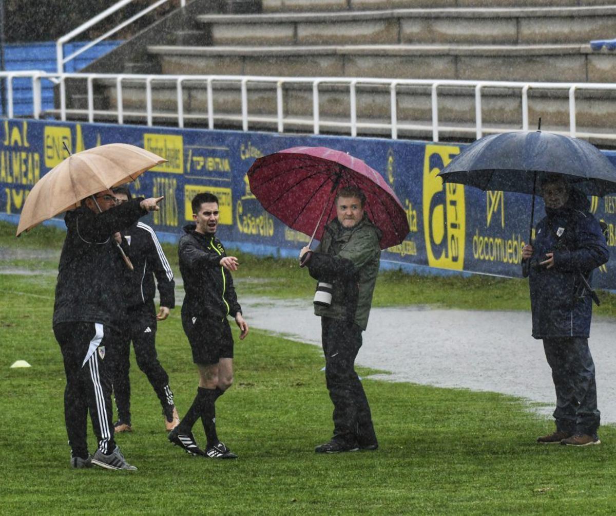 Todos los partidos en Burgáns tienen que jugarse de día. | FDV