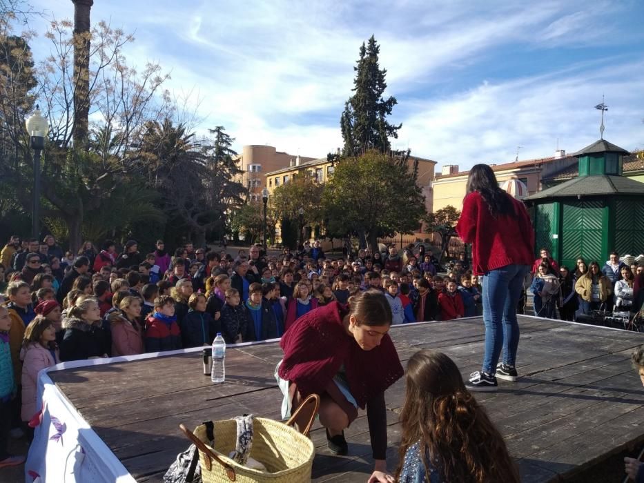 Celebración del Día de la Paz en Alcoy.