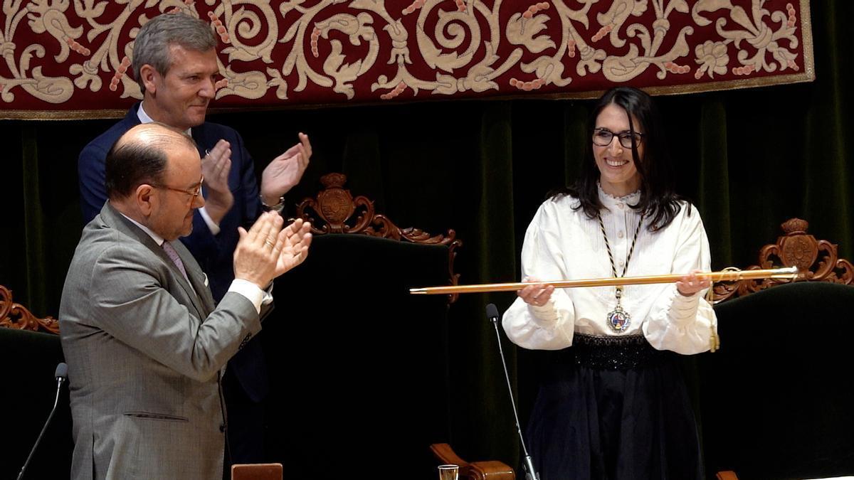 Santiago de Compostela entra nunha nova era: Rosa Crujeiras, a primeira muller reitora en 500 anos