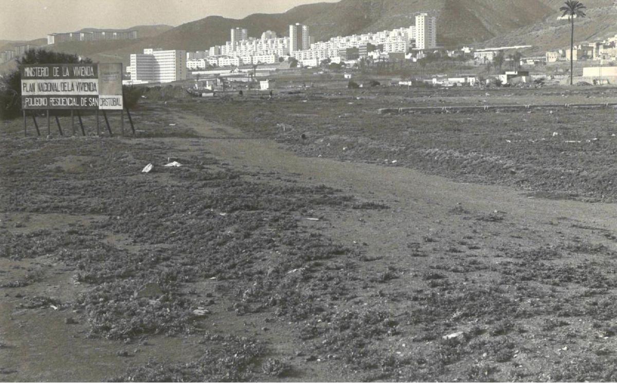 Así era el Polígono de San Cristóbal en los años 70