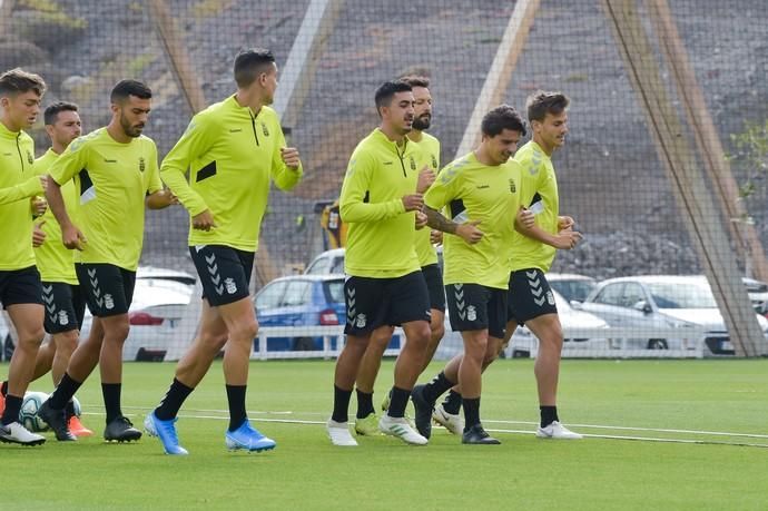 19-07-2019 LAS PALMAS DE GRAN CANARIA. Entrenamiento UD Las Palmas, en Barranco Seco  | 19/07/2019 | Fotógrafo: Andrés Cruz