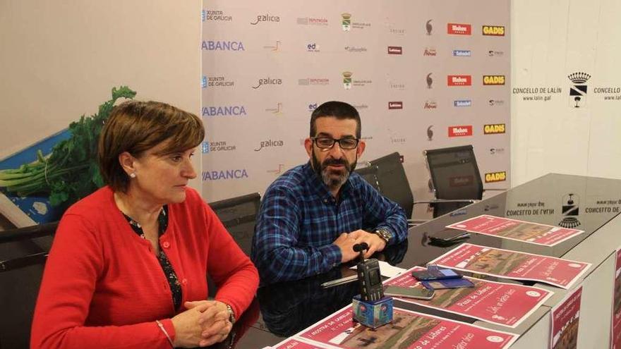 Celia Alonso y Francisco Vilariño presentaron ayer esta actividad en el consistorio.