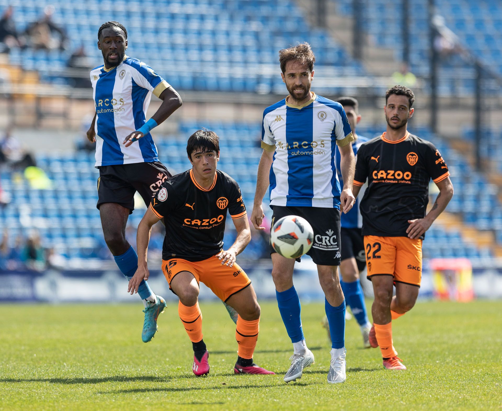 Derrota del Hércules ante el Valencia Mestalla