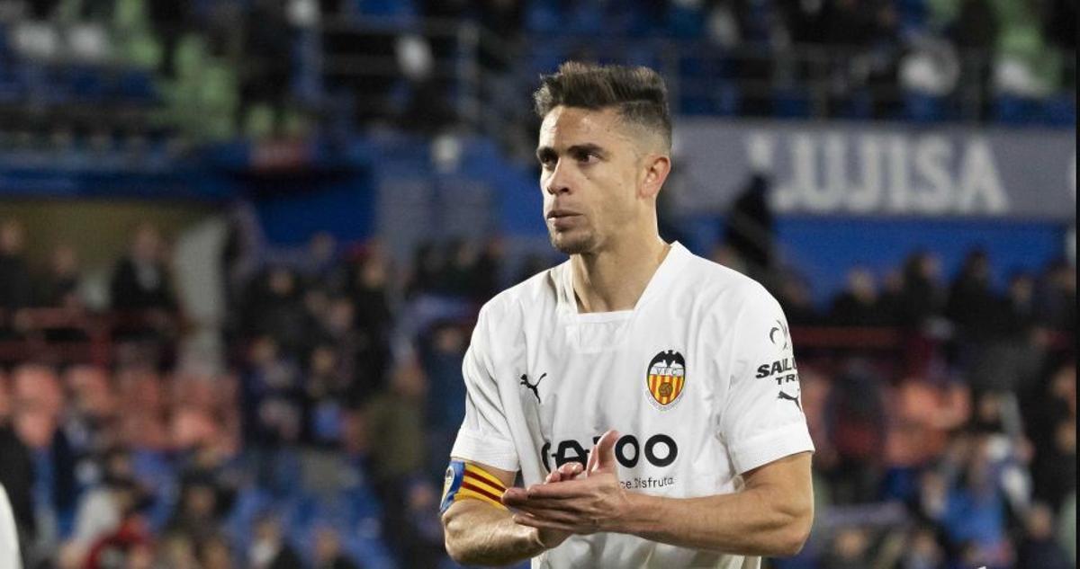 Paulista, contrariado, al final del Getafe - Valencia