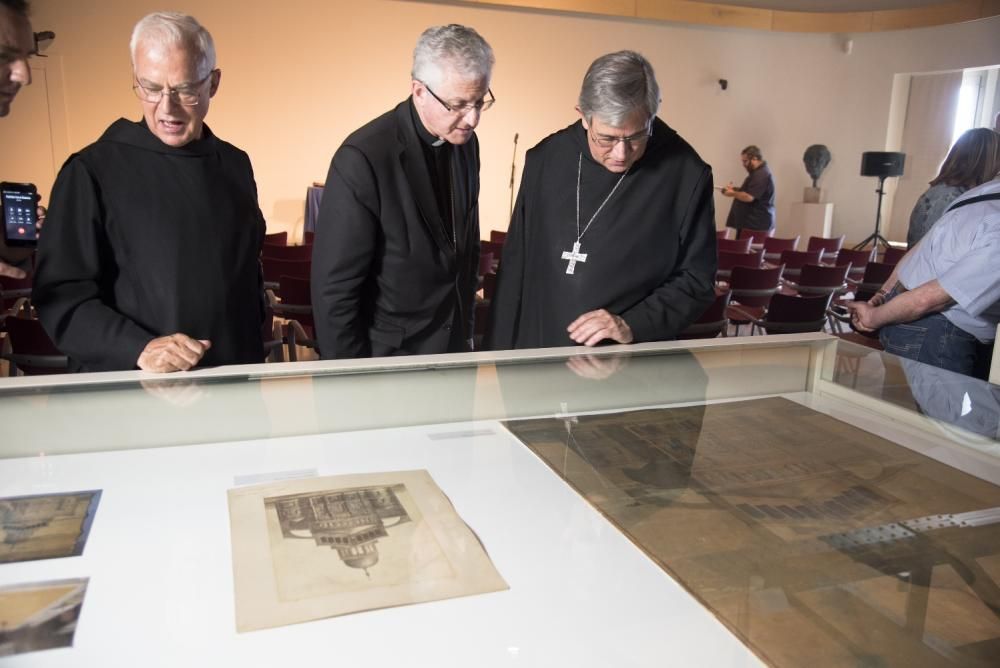 Presentació de la restauració de plànols de la Bas