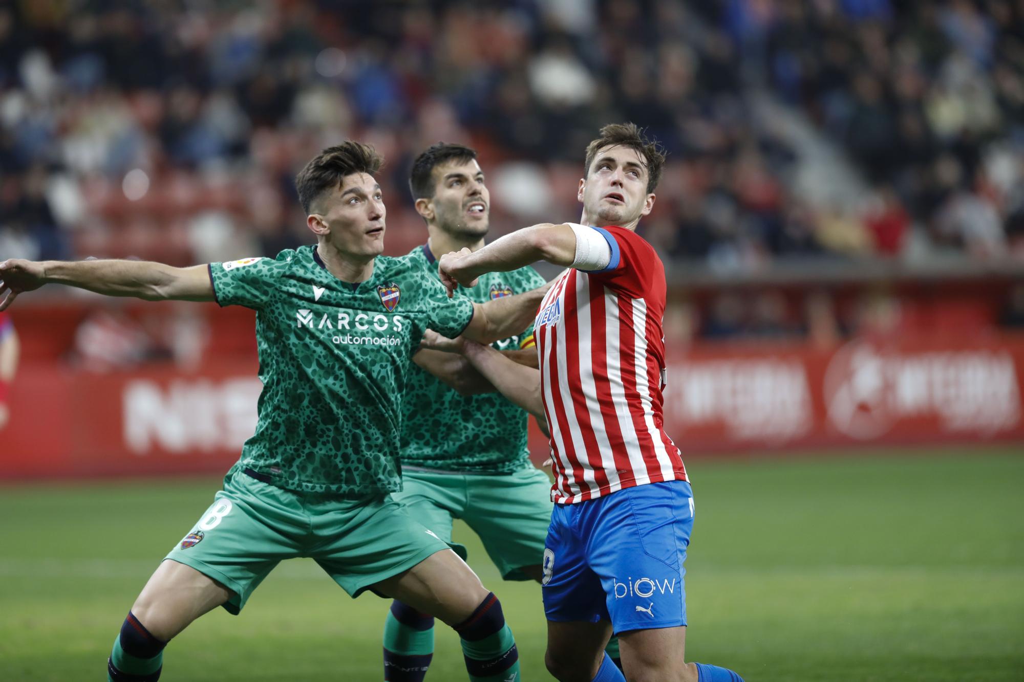 EN IMÁGENES: El encuentro entre el Sporting y el Levante