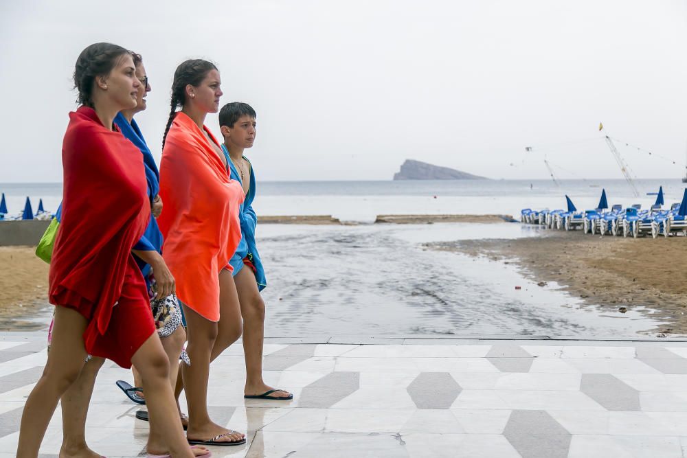 Tormenta de julio en Benidorm