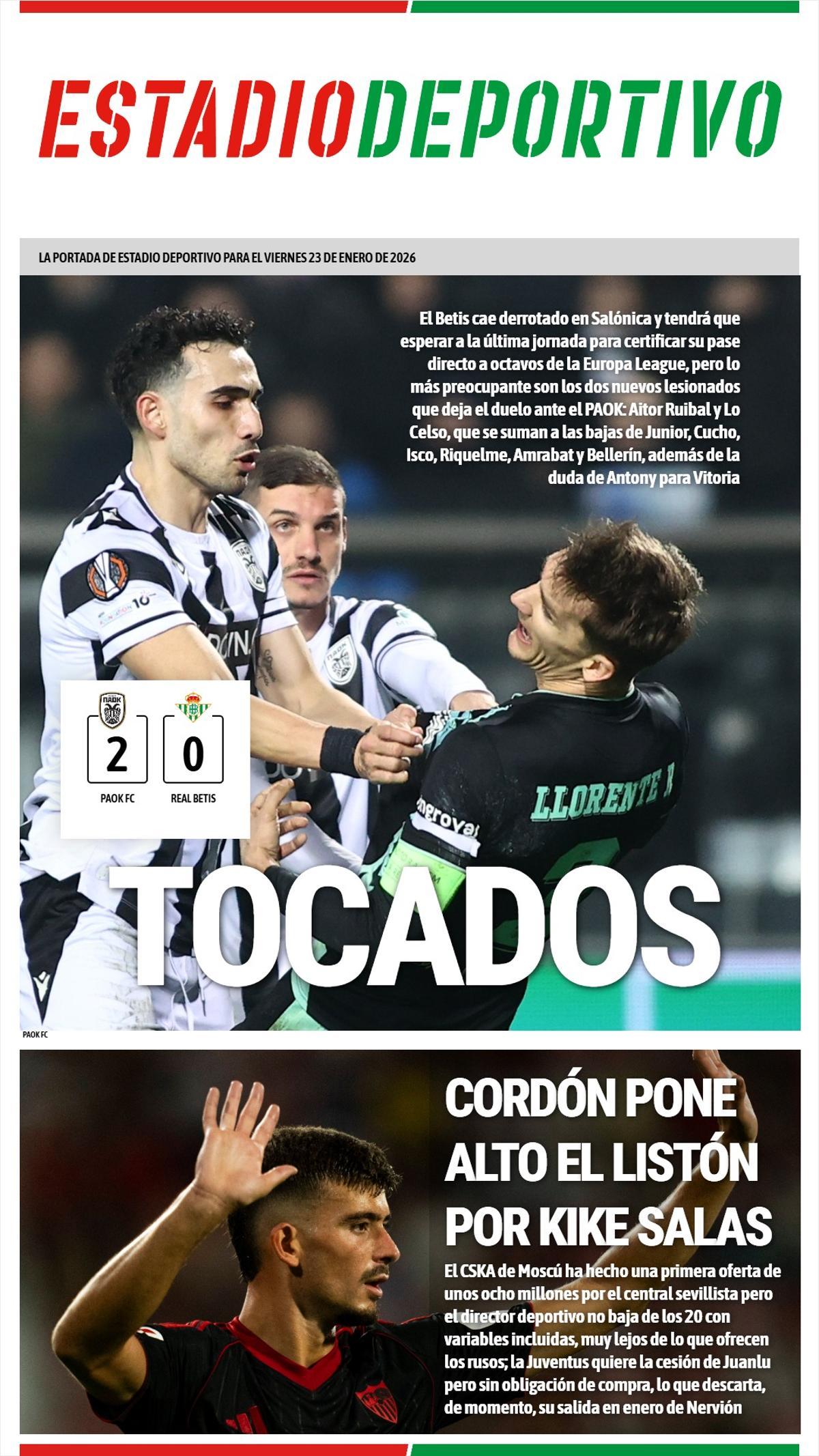 Las portadas de la prensa deportiva de hoy