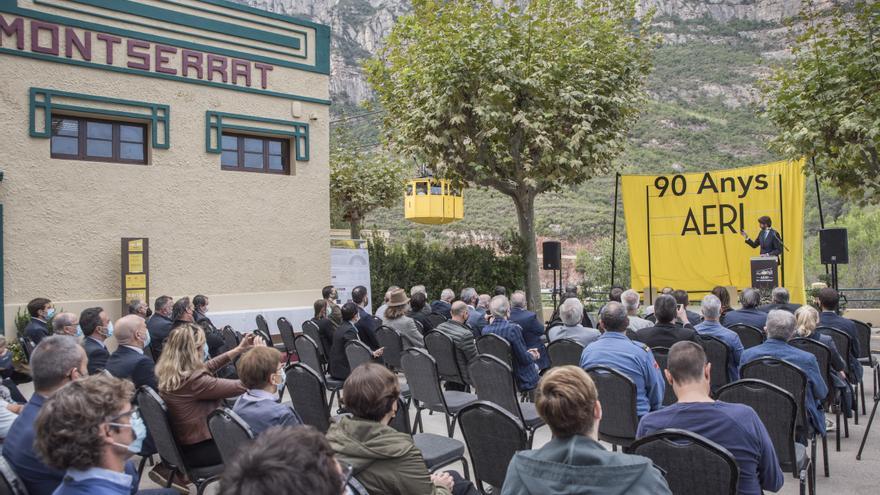 El popular aeri de Montserrat celebra els seus 90 anys de vida