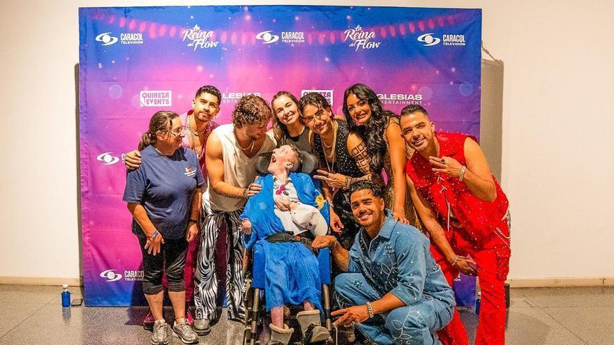 Verónica cumple su sueño y conoce a La Reina del Flow