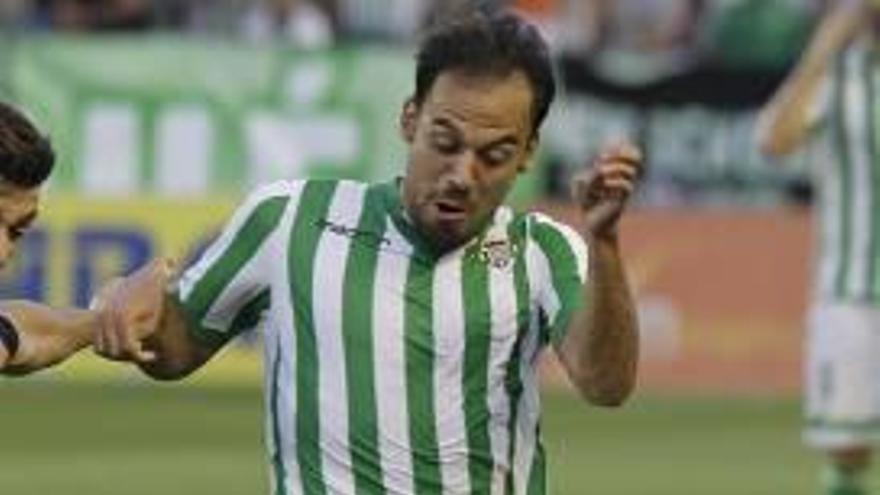 Manu Herrera, en el último Elche-Zaragoza.