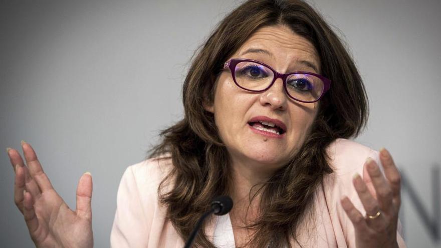 Mónica Oltra prevé que la Generalitat esté &quot;al día&quot; en Dependencia a finales de 2018