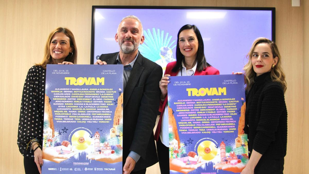 Castelló es converteix en la capital de la música valenciana gràcies al Trovam.