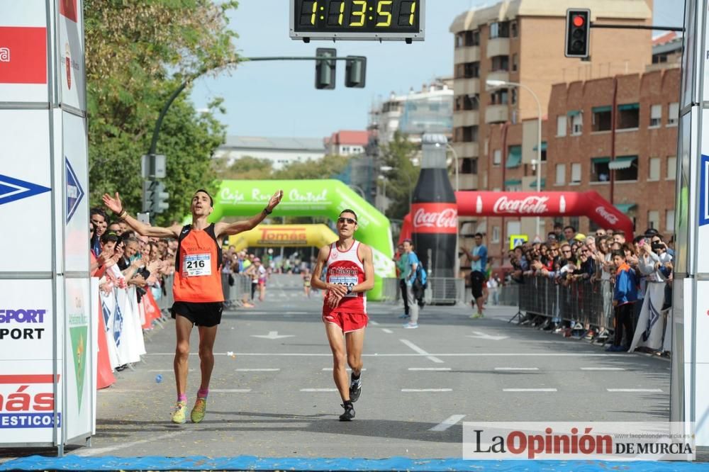 Media Maratón de Murcia: llegada (1ª parte)