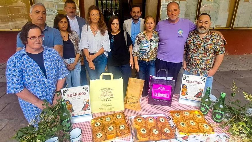 Los Xuaninos, el nuevo dulce con sabor a sidra que quiere conquistar San Xuan y convertirse en una nueva tradición gastronómica de Mieres
