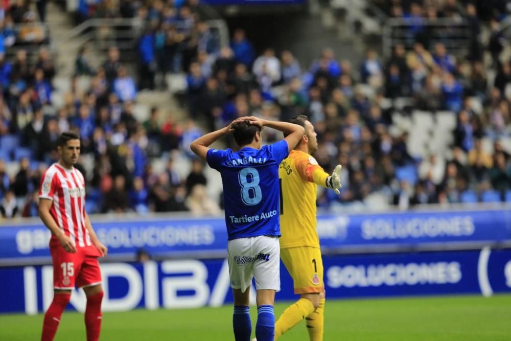 Real Oviedo - Girona, en imágenes