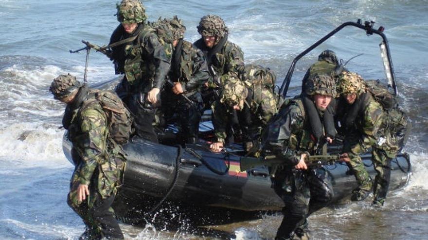 Imagen de una edición anterior de los ejercicios Gruflex de la Armada Española.