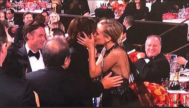 El beso entre Diane Kruger y Norman Reedus