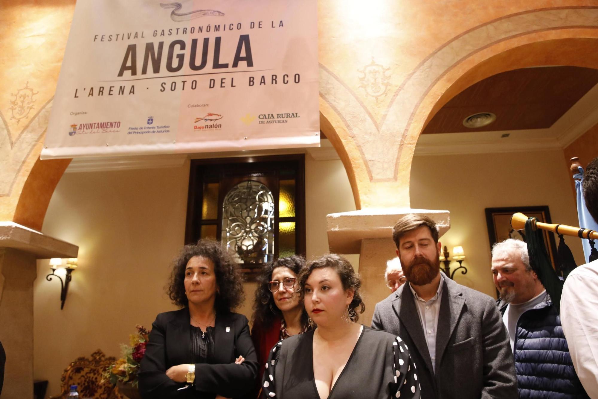 EN IMÁGENES: Así ha sido la presentación del Festival Gastronómico de la Angula en Soto del Barco