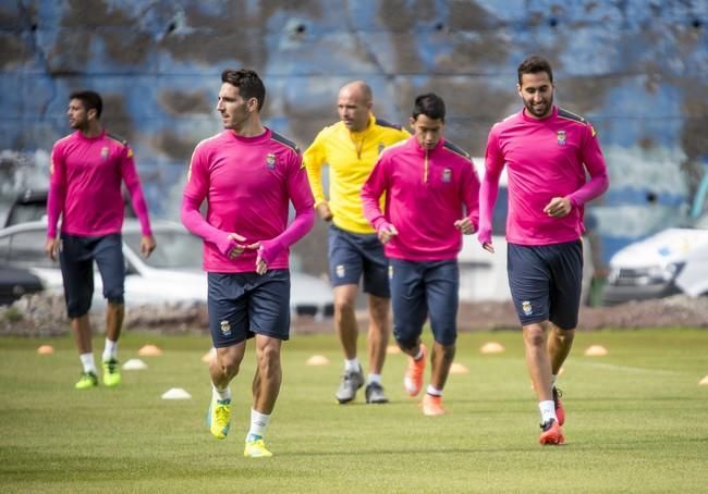 Entrenamiento de la UD Las Palmas