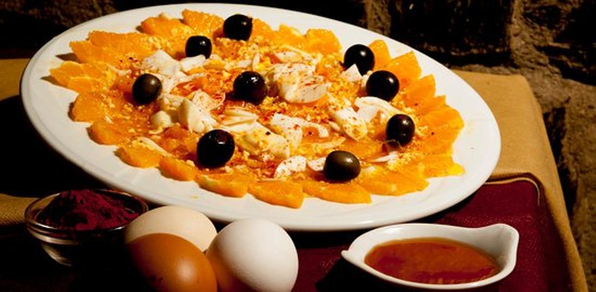 Ensalada de naranja.