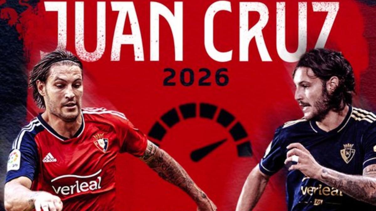 Juan Cruz seguirá en Osasuna