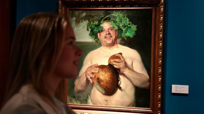 Inauguración de la exposición 'La huella de Dionisos' en el MAHE