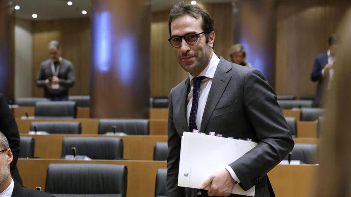 El ministro de Economía, Comercio y Empresa, Carlos Cuerpo.