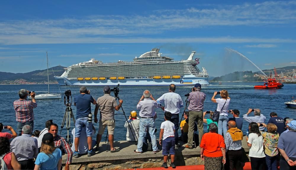 Vigo, lleno de cruceristas