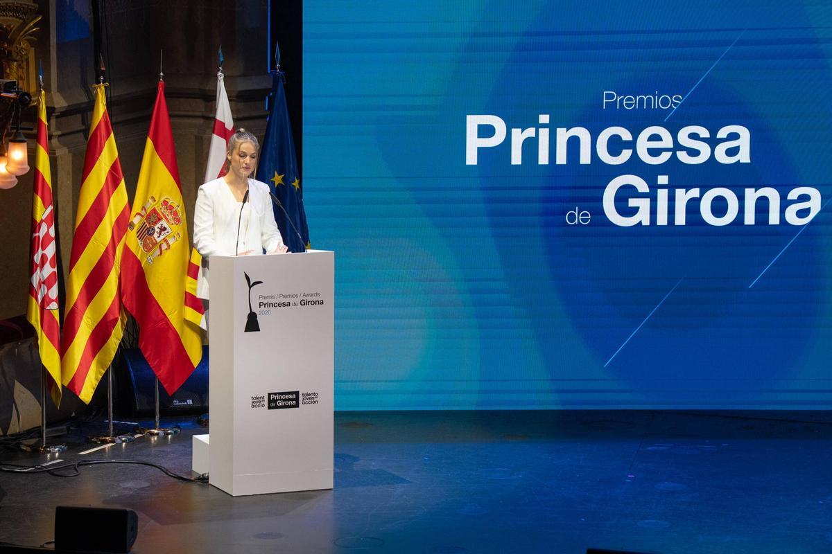 Ceremonia de entrega de los Premios Princesa de Girona