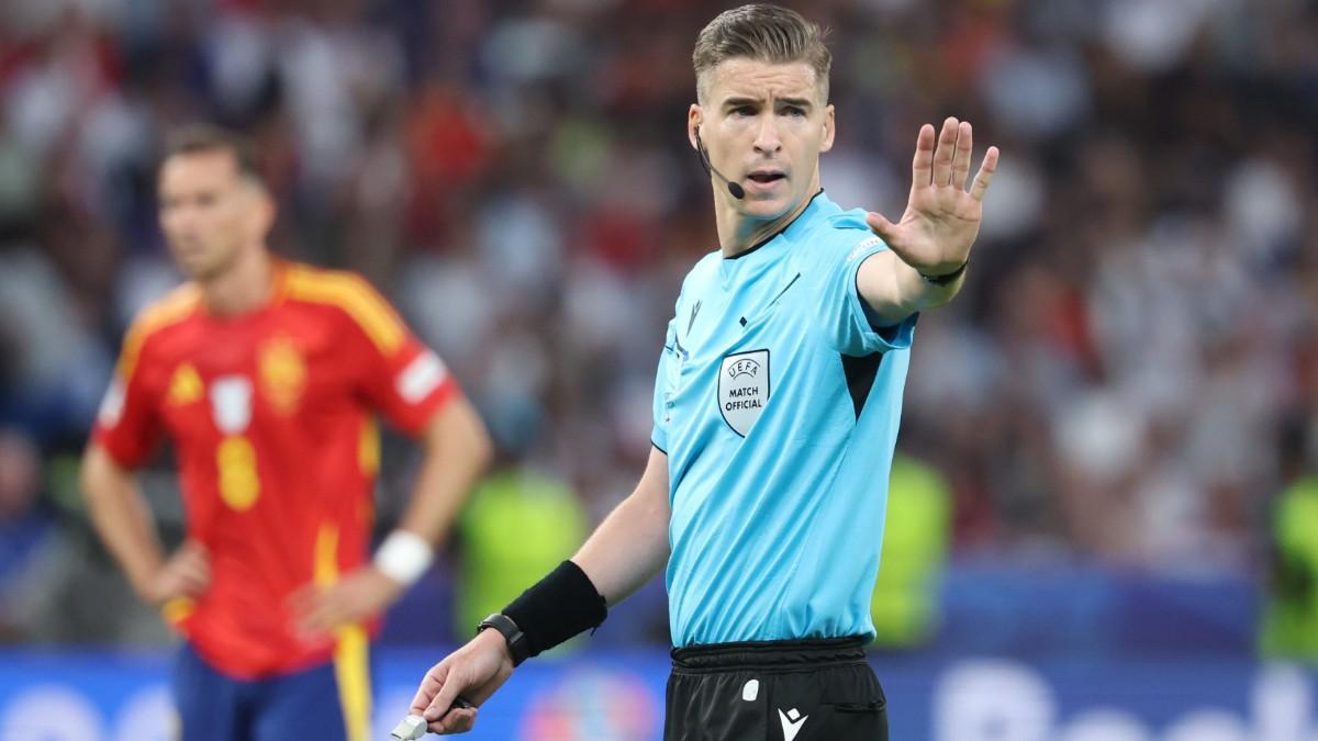 François Letexier, el árbitro de la final de la Eurocopa 2024