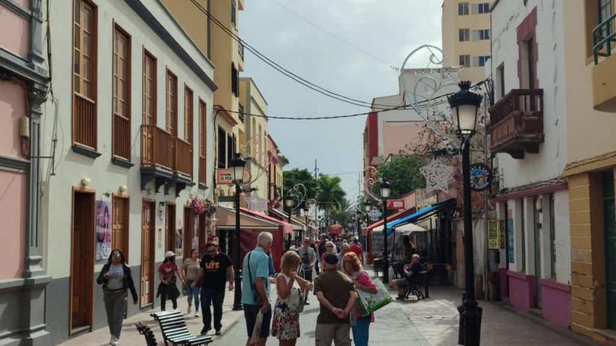 Una calle comercial de la capital gomera. | | E. D.