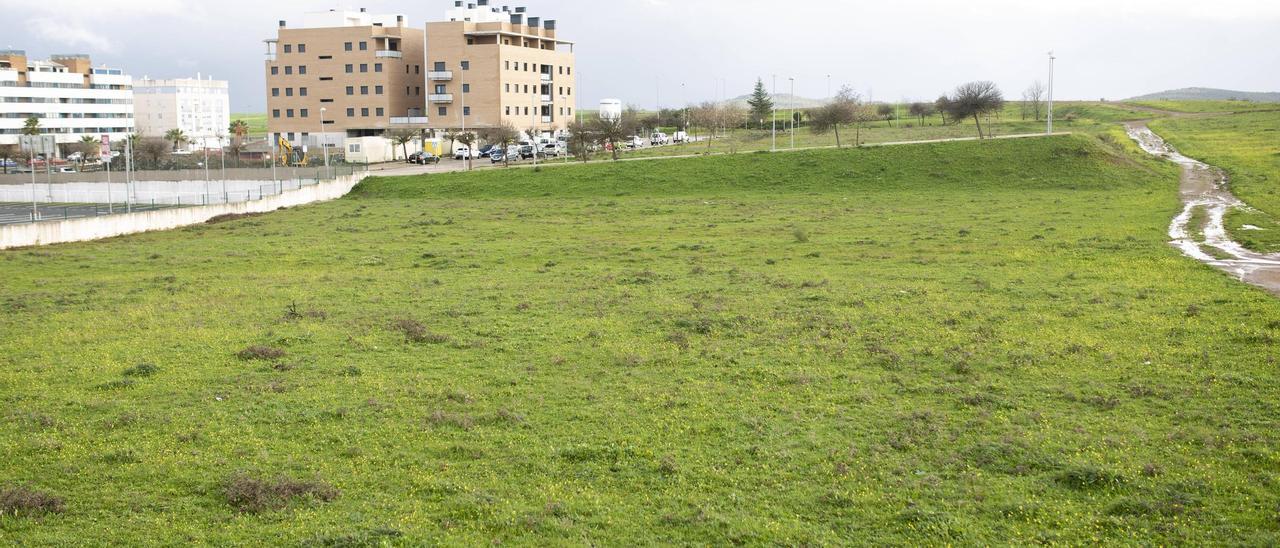 Vista de la urbanización Casa Plata, en Cáceres.