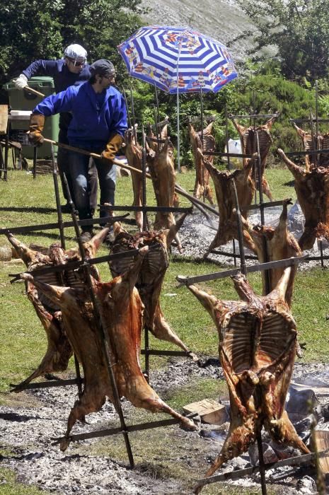 Fiesta del Corderu en Prau L.lagüezos