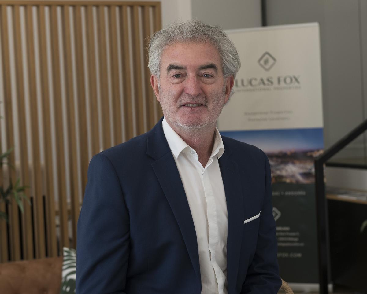 El director Dils Lucas Fox en Málaga, Rodolfo Núñez.