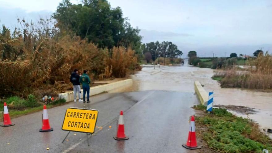 Huelva registra derrumbes, inundaciones y carreteras cortadas por el paso de las borrascas Marta y Leonardo
