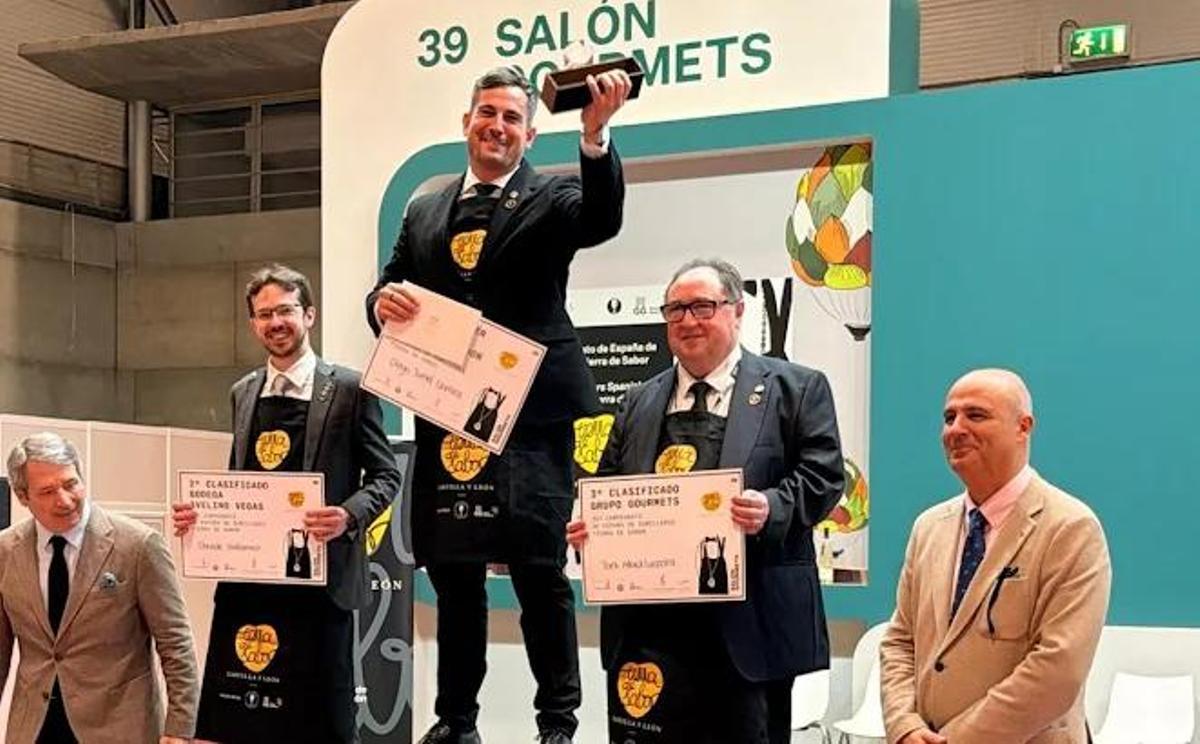 Diego Tornel del restaurante Bevir by Lopesan se consagra como el mejor sumiller de España 2026