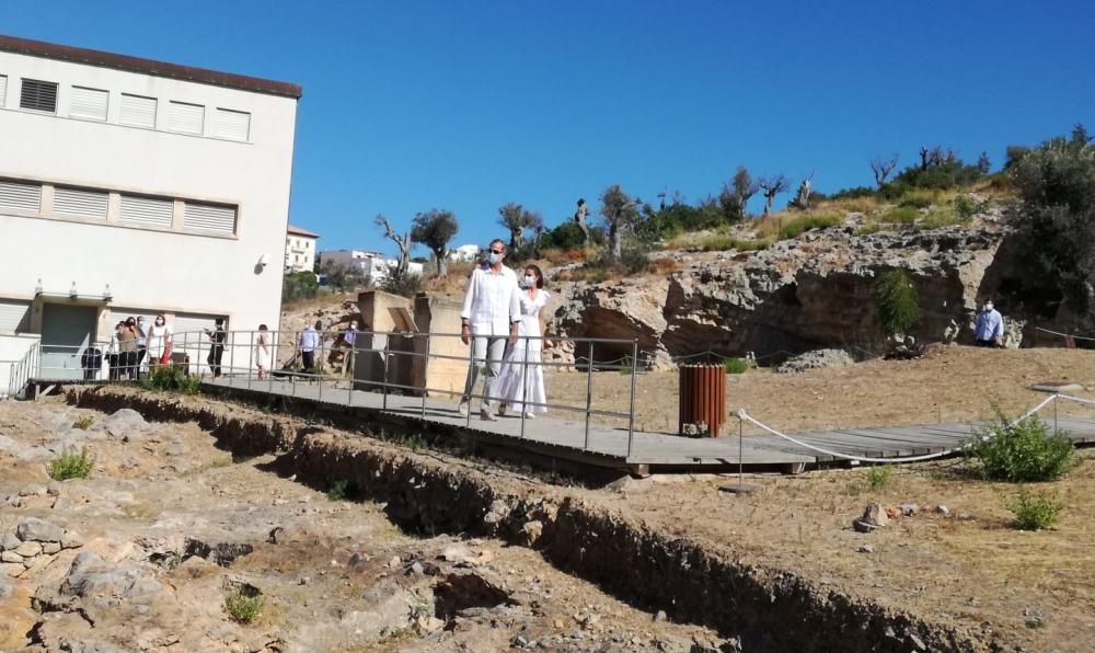 Los Reyes de España visitan la isla de Ibiza